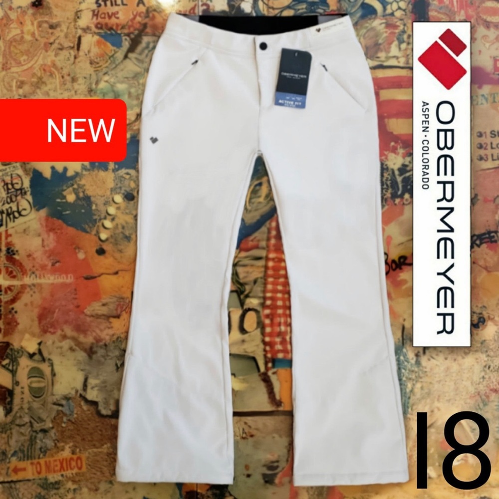 NWT Obermeyer Ski Pants / Snow Pants / Snowboard Pants (size 18)